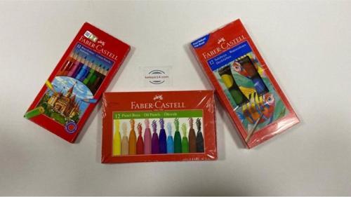 Boya Kalemi 12Li + Sulu Boya 12Li + Pastel Boya 12Li Set