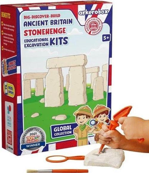 - Antik Britanya Stonehenge Eğitici Kazı Seti