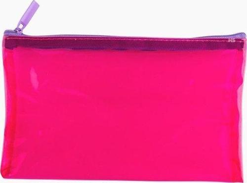 Şeffaf Pembe Kalem Kutusu