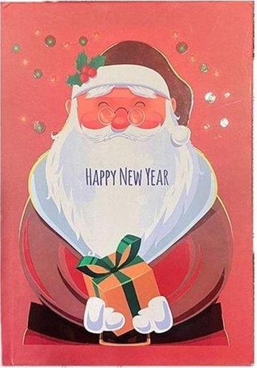 135x195 Büyük Sakal Noel Baba Defter Nio-0024
