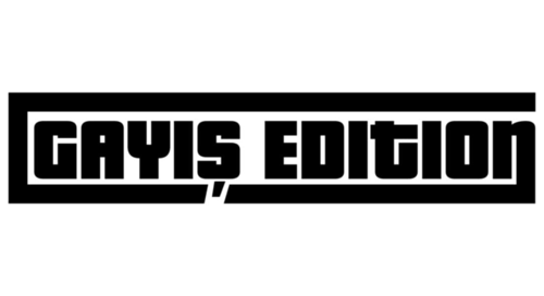 Gayyış Edition Yazı Sticker 20 x 4 cm 333798