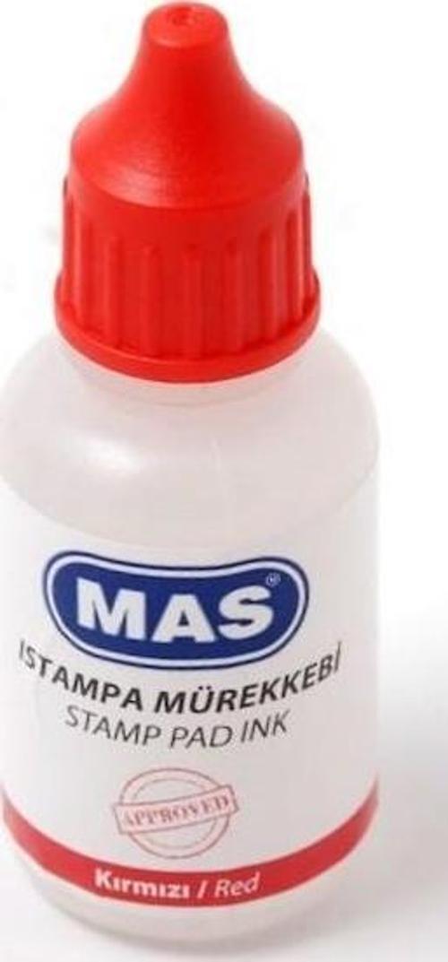 ISTAMPA MÜREKKEBI 20 ML KIRMIZI 464 - (10 Adet)