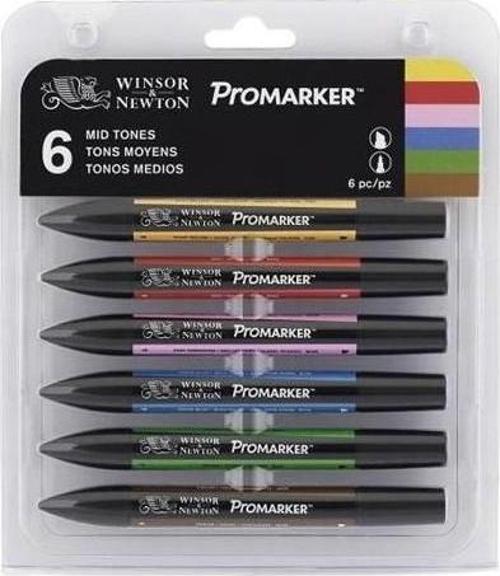 W-N PROMARKER NÖTÜR TONLAR SETİ 6 LI 0290154