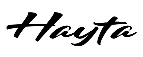 Hayta Yazı Sticker 20 x 10 cm 333786