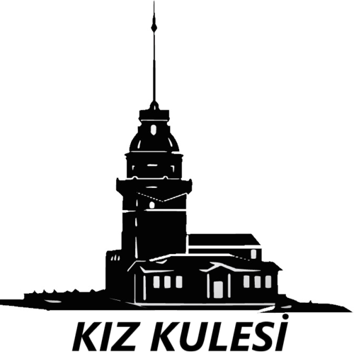 Kız Kulesi Sticker 30 x 30 cm 334058