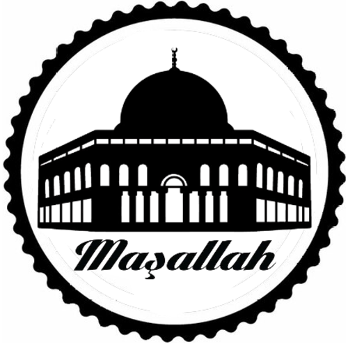 Mescid i Aksa Tasarım Sticker 50 x 50 cm 332821