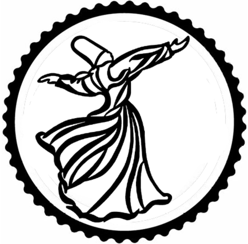 Mevlevi Tasarım Sticker 30 x 30 cm 332814