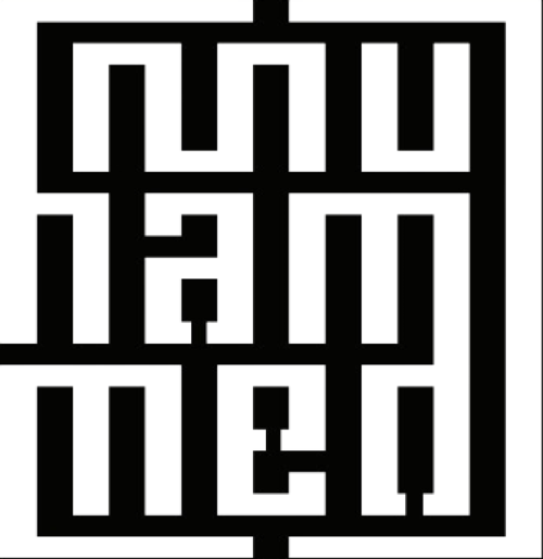 Kufi Hat İle Türkçe Muhammed (A.s.) Sticker 10 x 10 cm 332713
