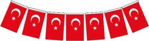 Kağıt Bayrak Türk İpli 50 Lİ Orta VT807