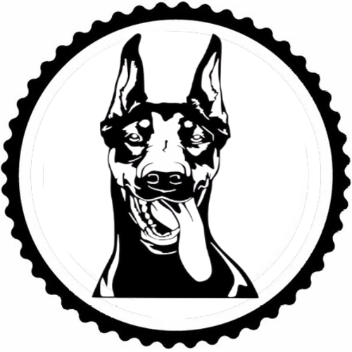 Sevimli Köpek Tasarım 3.Model Sticker 10 x 10 cm 332398