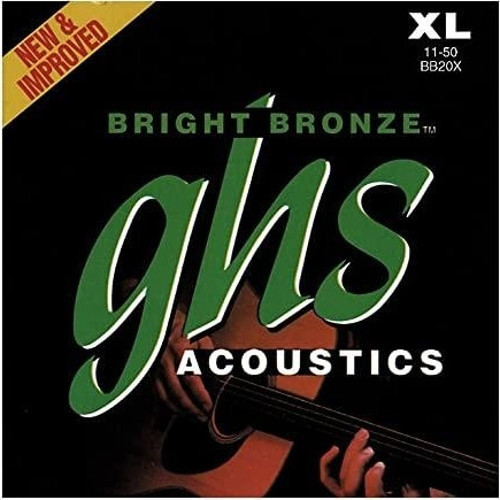 CCBB20 Akustik Gitar Teli Set, XL Extra Light 11-50
