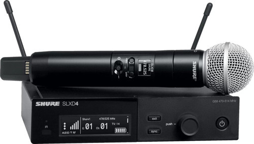 SLXD24E/SM58 El Tipi Kablosuz Mikrofon Seti
