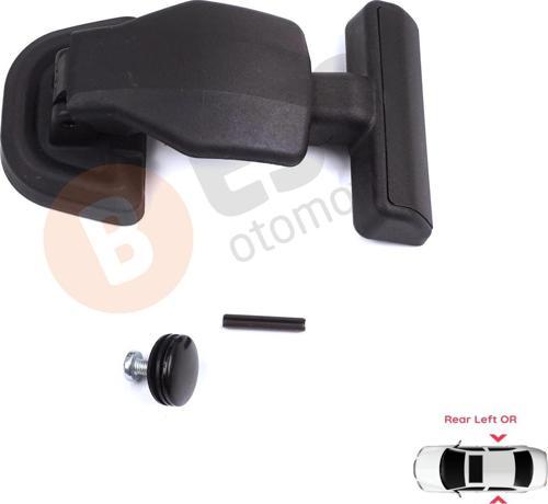 Ford Transit Tourneo Courier C4A B460 MK1 2014-2023 5-Kapı için Arka Sürgü Kapı Kelebek Cam Mandalı