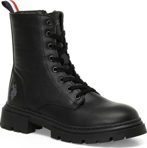 U.S.POLO ASSN HALLES 4PR SİYAH COMFORT CASUAL ANATOMİK GÜNLÜK KADIN BOT