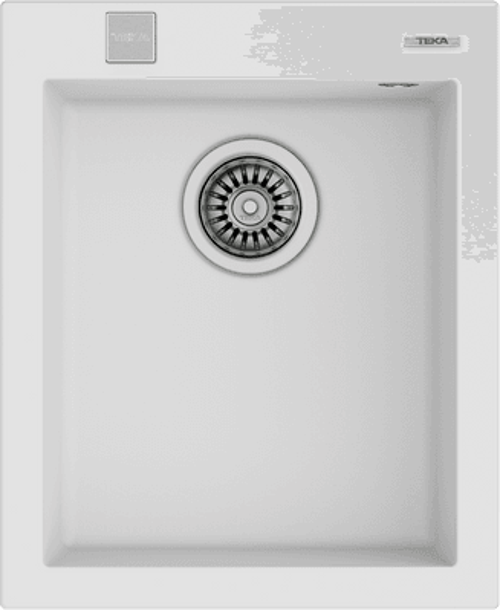 FORSQUARE 34.40 TEZGAH ÜSTÜ ARTİC BEYAZ GRANİT EVYE