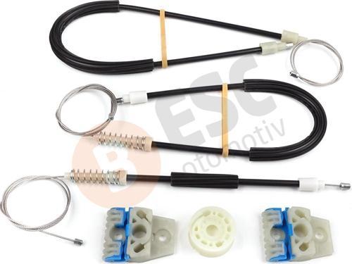 VW Passat B7 362 365 2010-2014 CC A32 A33 2011-2020 İçin Elektrikli Ön Sol Cam Kriko Tamir Seti