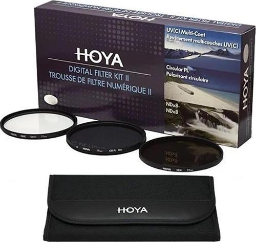 49mm Digital Filter Kit II UV CPL ND Filtre Seti