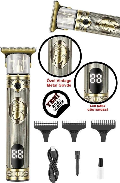 Rf-1802 Model Lcd Ekran Lazer Epilasyon Öncesi Vücut Kılı Tıraş Saç Ense Sakal Çizim Tıraş Makinesi