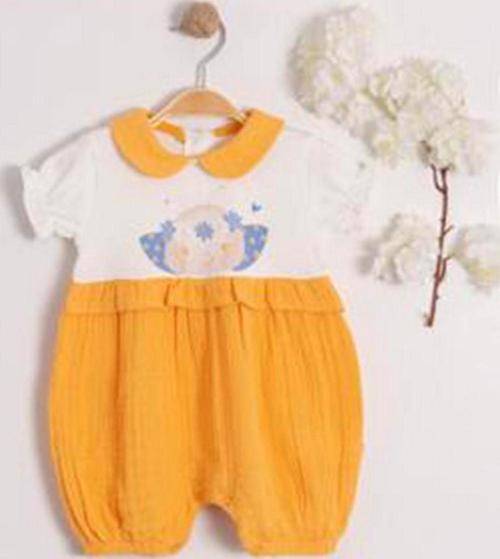 Arı Baskılı Bebe Yakalı Tulum 2638
