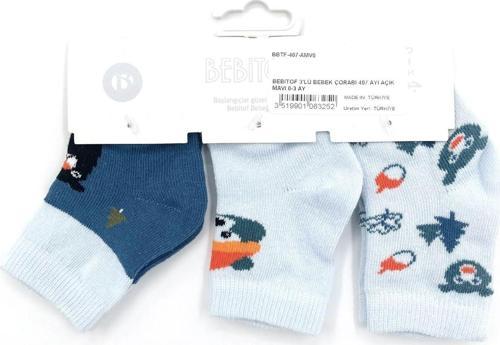 3'lü Bebek Çorabı 407