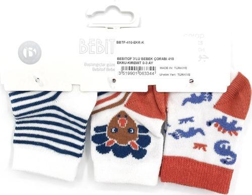 3'lü Bebek Çorabı 410