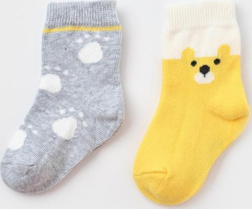 Happy Bear 2'li Bebek Çorabı 68413