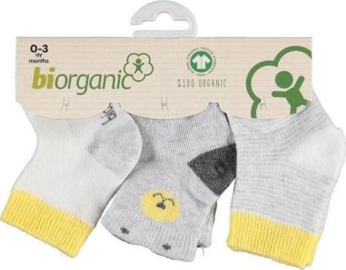 Cute Bear 3'lü Bebek Çorabı 68363
