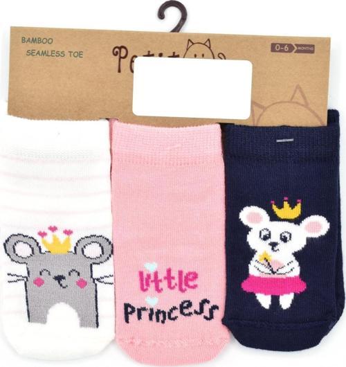 3'lü Little Mouse Bebek Çorabı 2195