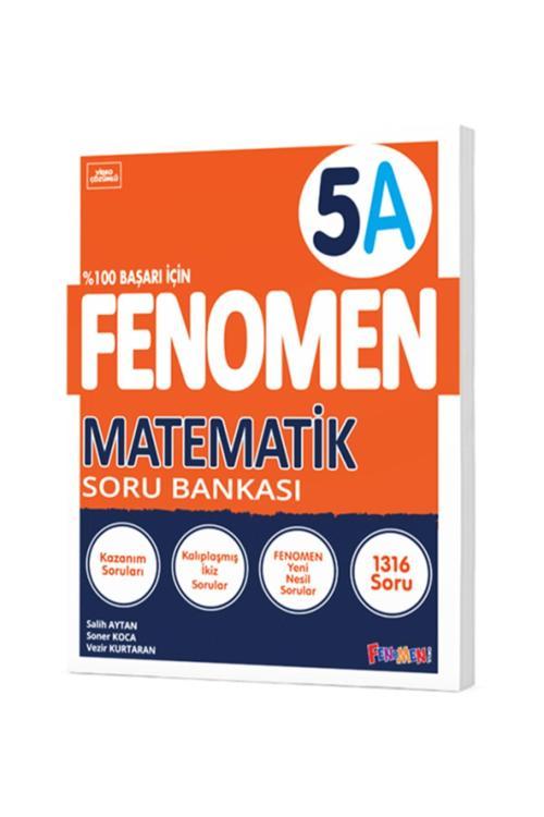 Fenomen Yayıncılık 5. Sınıf Matematik Soru Bankası (A) - Fenomen Okul Yayınları