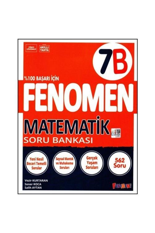 Fenomen Yayıncılık 7. Sınıf Matematik Soru Bankası (B)