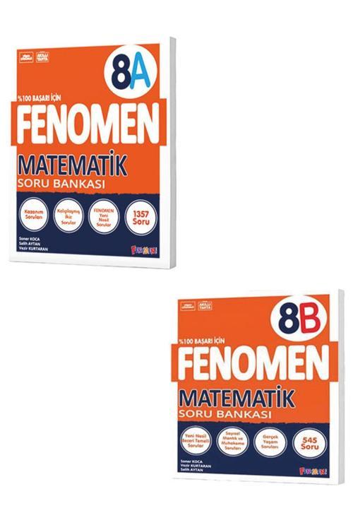 Fenomen Yayıncılık 8. Sınıf Fenomen Matematik A B Tüm Dersler Soru Bankası Set