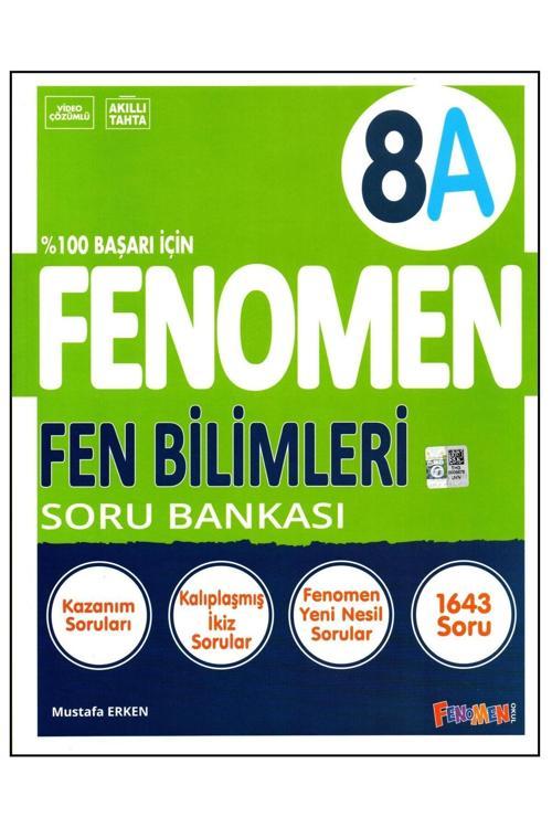 Fenomen Yayıncılık 8. Sınıf Lgs Fen Bilimleri Soru Bankası (A)