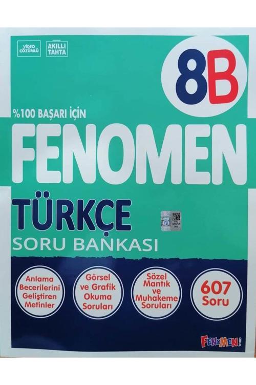 Fenomen Yayıncılık 8.Sınıf Lgs Yeni Baskı Türkçe - B Soru Bankası - Fnm