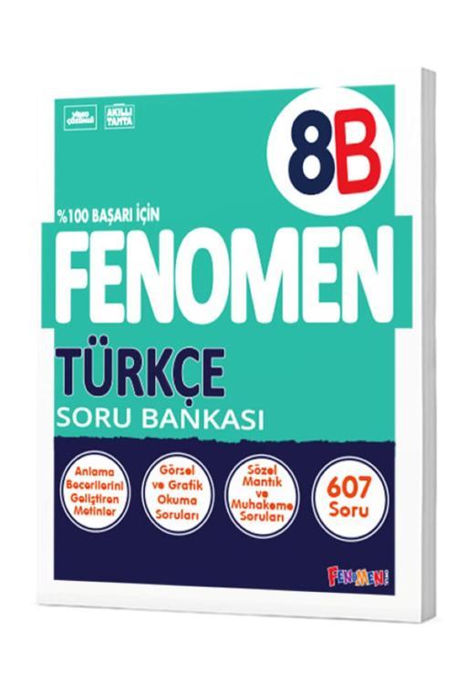 Fenomen Yayıncılık Edu Kırtasiyem Fenomen 8. Sınıf Türkçe (B) Soru Bankası