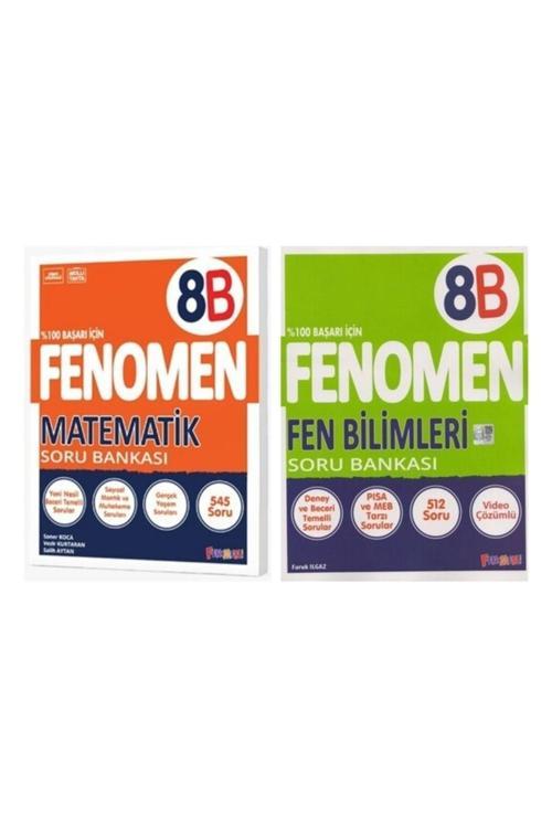 Fenomen Yayıncılık Lgs 8. Sınıf B Serisi Soru Bankası Matematik Ve Fen Bilimleri