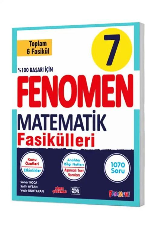 Fenomen Yayıncılık Okul Yayınları 7. Sınıf Matematik Fasikül Seti
