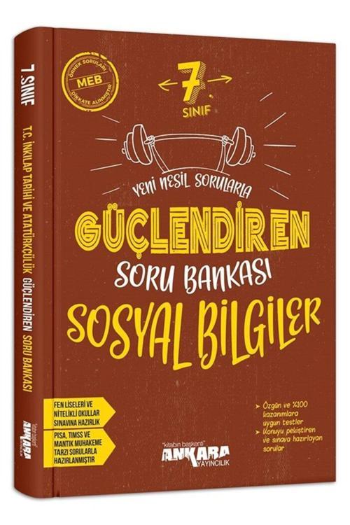 Ankara Yayıncılık 7. Sınıf Güçlendiren Sosyal Bilgiler Soru Bankası