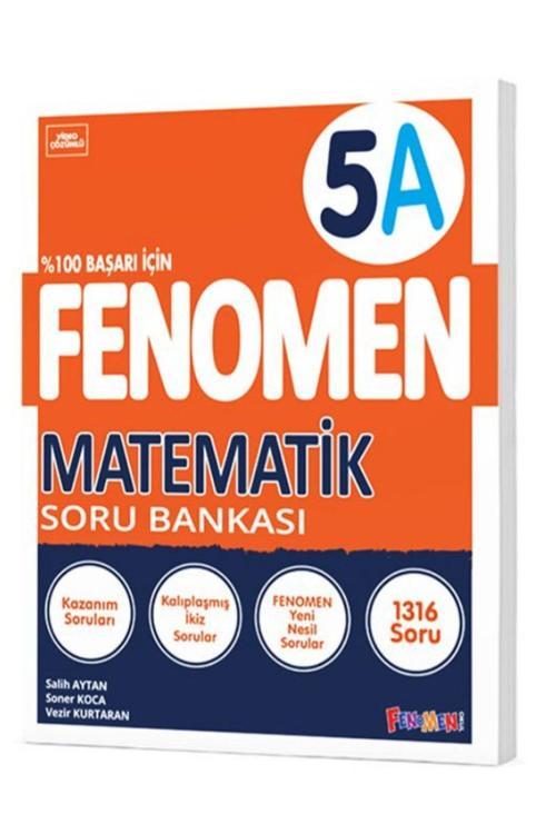 Gama Yayınları Fenomen 5.Sınıf Matematik (A) Soru Bankası