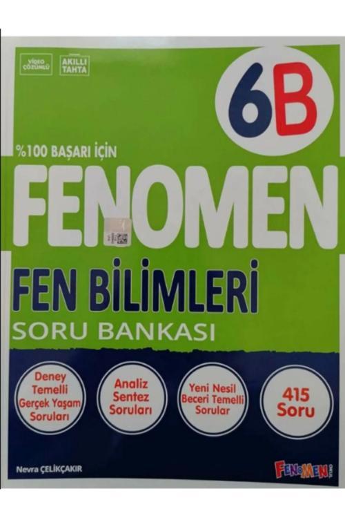 Gama Yayınları Fenomen 6.Sınıf Fen Bilimleri B Soru Bankası