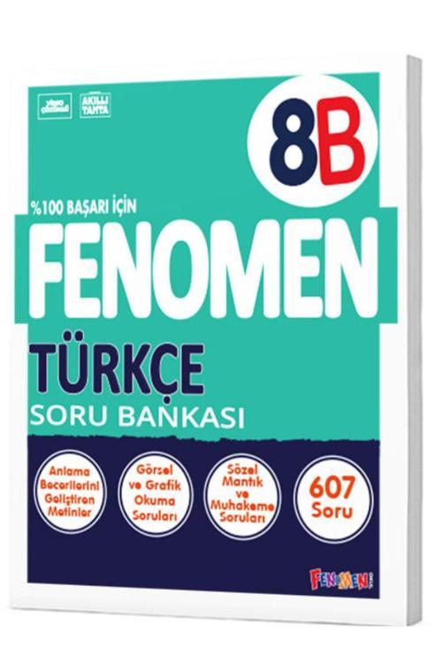 Gama Yayınları Fenomen 8.Sınıf Türkçe B Soru Bankası