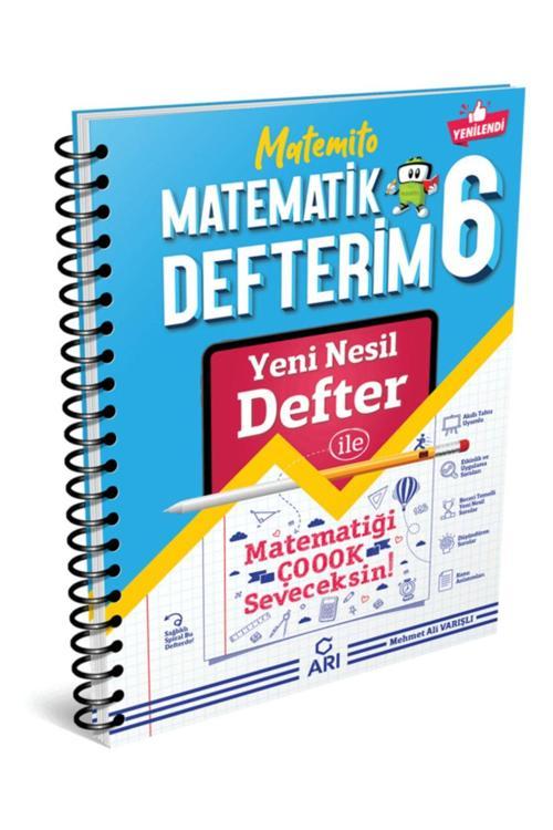 Arı Yayıncılık 2024 Arı Yayınları 6. Sınıf Matemito Matematik Defterim Güncel Baskı