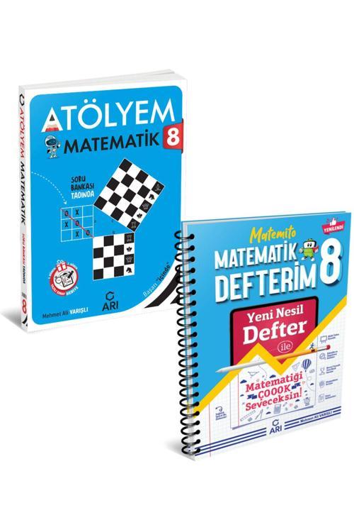 Arı Yayıncılık Yayınları 8 Sınıf Matematik Atölyem Akıllı Defter Seti 2 Kitap