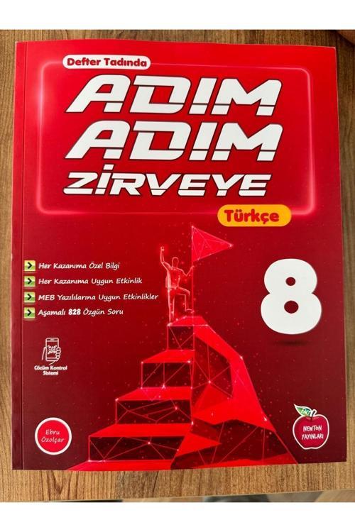 Newton Yayınları Defter Tadında Adım Adım Zirveye Türkçe 8