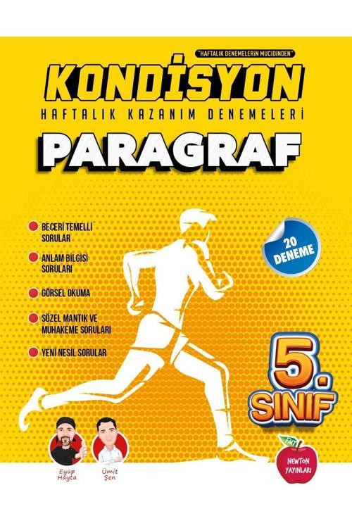 Newton Yayınları Yayınları 5 Sınıf Kondisyon Paragraf 20 Deneme