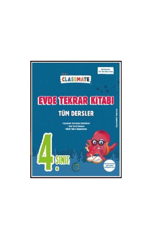 Okyanus Yayıncılık 4. Sınıf Classmate Tüm Dersler Evde Tekrar Kitabı  2024