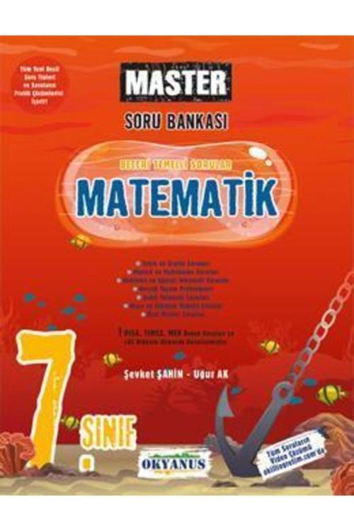 Okyanus Yayıncılık 7. Sınıf Master Matematik Soru Bankası 2020 2021