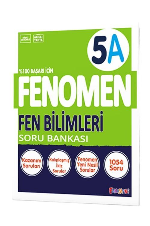 Kurmay Yayınları Fenomen Okul 5. Sınıf Fen Bilimleri Soru Bankası (A) / 9786256972148 (2023 Baskı)