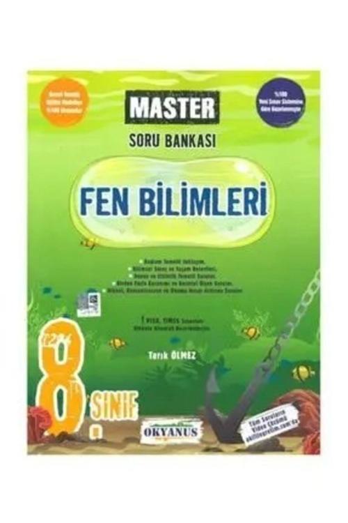 Okyanus Yayıncılık 8 Sınıf Fen Bilimleri Master Soru Bankası