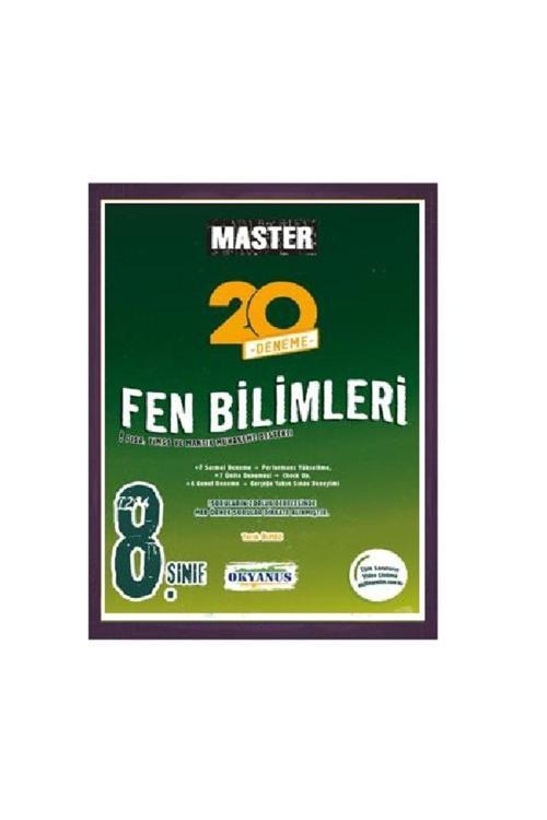 Okyanus Yayıncılık 8. Sınıf Lgs Master 20 Fen Bilimleri Denemesi Okyanus 2024