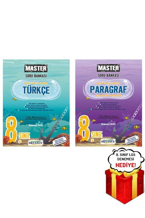 Okyanus Yayıncılık 8. Sınıf Lgs Master Türkçe Paragraf Soru Bankası Seti - Hediyeli